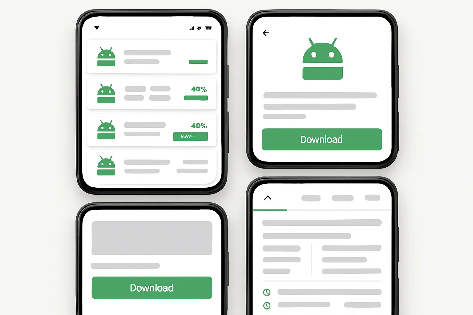 Diuwin Android screen